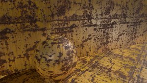 Rusty Metal Textures Pack 1 model