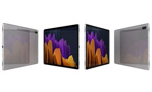 samsung galaxy tab s7 3D