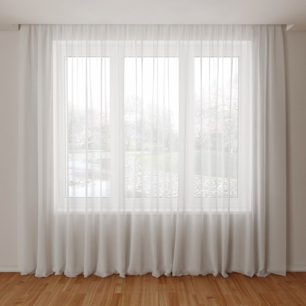 curtain 3d model