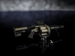 Milkor Multiple Grenade Launcher MGL 40