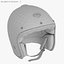 Motorcycles Helmet Ruby white-black & Goggles