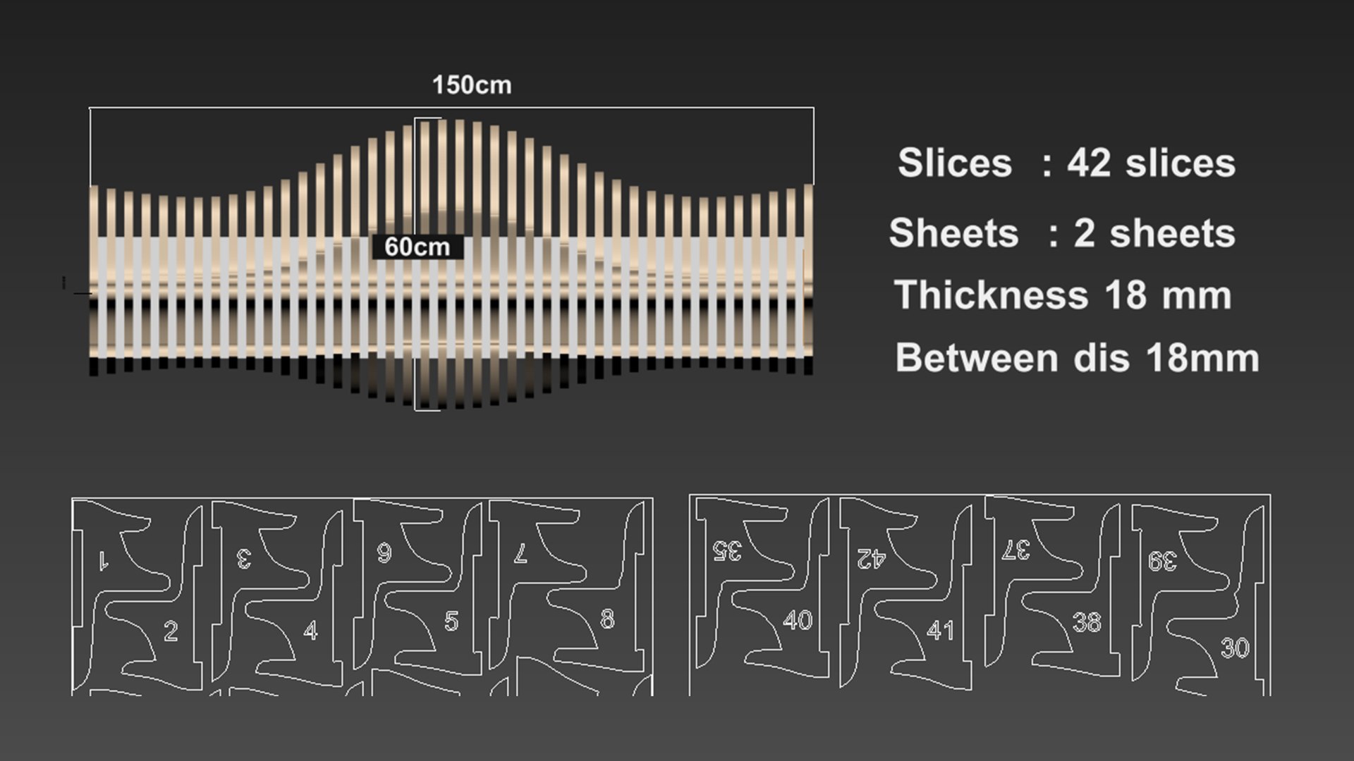 Parametric Wavy Wooden Bookshelf  CNC files for cutting Para 030 3D model https://p.turbosquid.com/ts-thumb/Fx/Z6zE9l/Zh/1/jpg/1787666580/1920x1080/fit_q87/55459fea7883733e1e6a04262a2d2c96300ca9ad/1.jpg