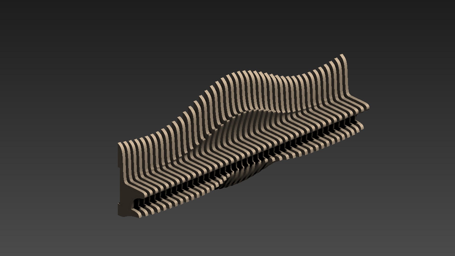 Parametric Wavy Wooden Bookshelf  CNC files for cutting Para 030 3D model https://p.turbosquid.com/ts-thumb/Fx/Z6zE9l/g5/7/jpg/1787666590/1920x1080/fit_q87/a8ce5afccbf1a079346e2095da3064fa6e585326/7.jpg