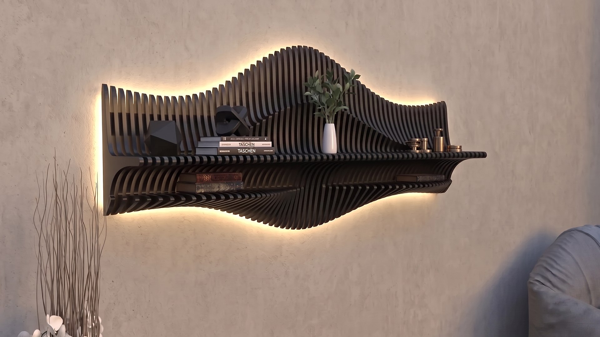 Parametric Wavy Wooden Bookshelf  CNC files for cutting Para 030 3D model https://p.turbosquid.com/ts-thumb/Fx/Z6zE9l/nx/14/jpg/1787666613/1920x1080/fit_q87/6ae728879d69a7a9dd4e76a6620a918d11618696/14.jpg