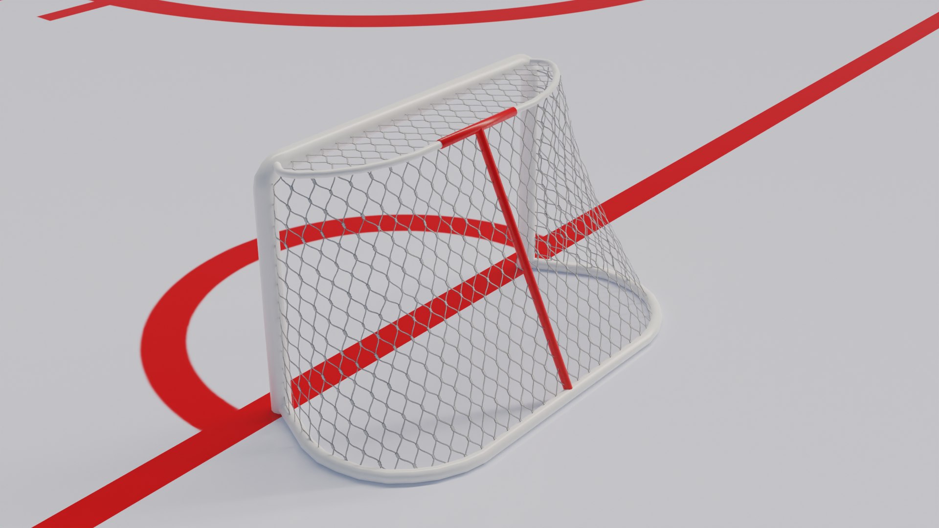 3D Realistic Ice Hockey Rink Model - TurboSquid 1861314
