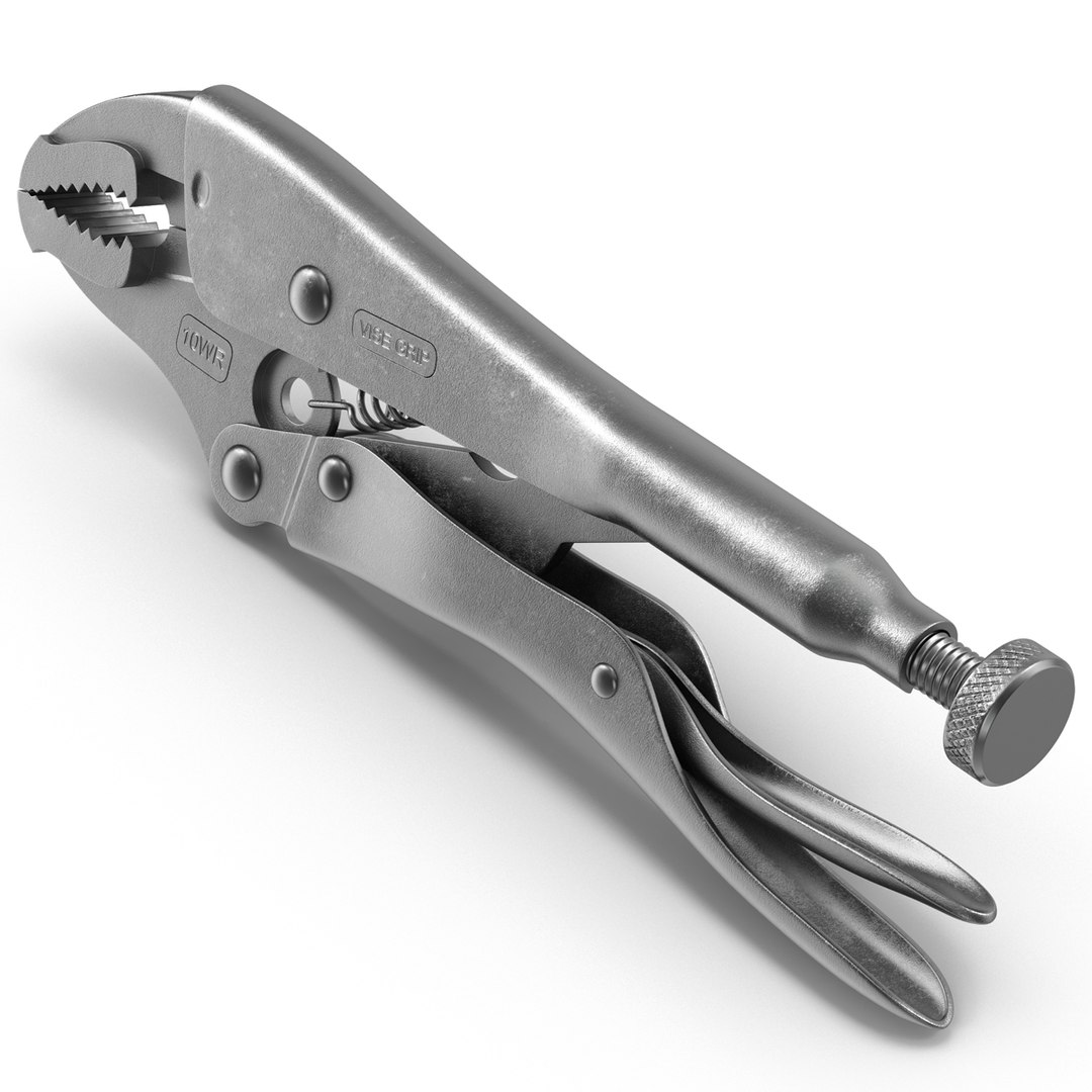 Vise Grip 3D model preview