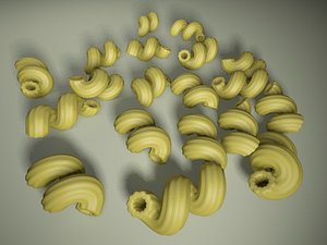 pasta 1 3d model
