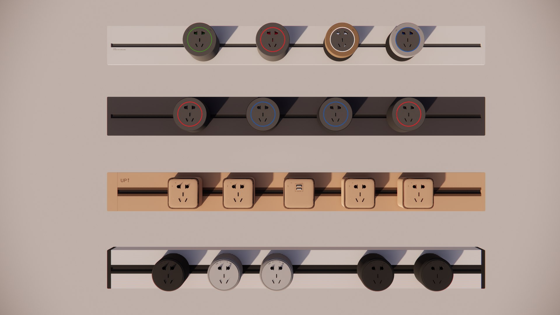 Switch And Outlet Collection-A9 Model - TurboSquid 2382341