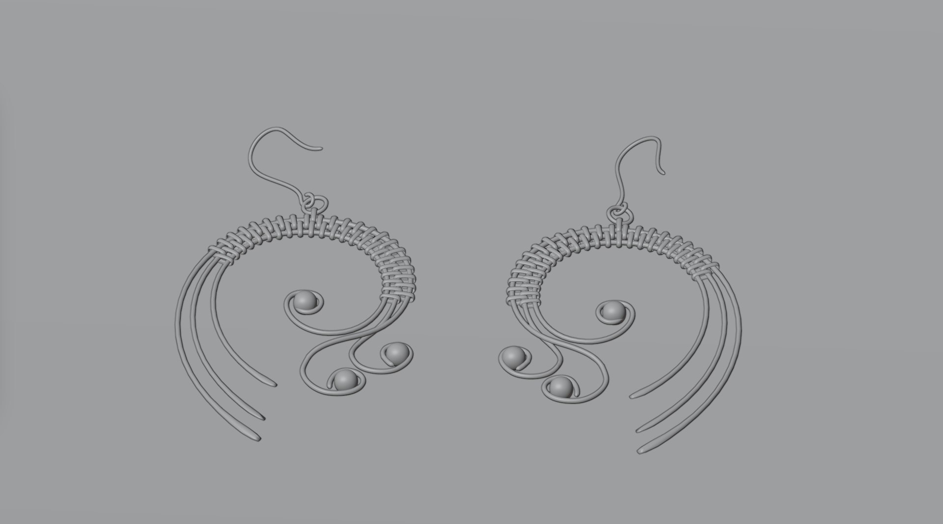 3D Earring 6 - TurboSquid 1840353