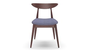 Christopher Knight Home Barron Fabric Dining Chairs 3D