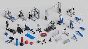 Gym Equipments Mega Pack Collection