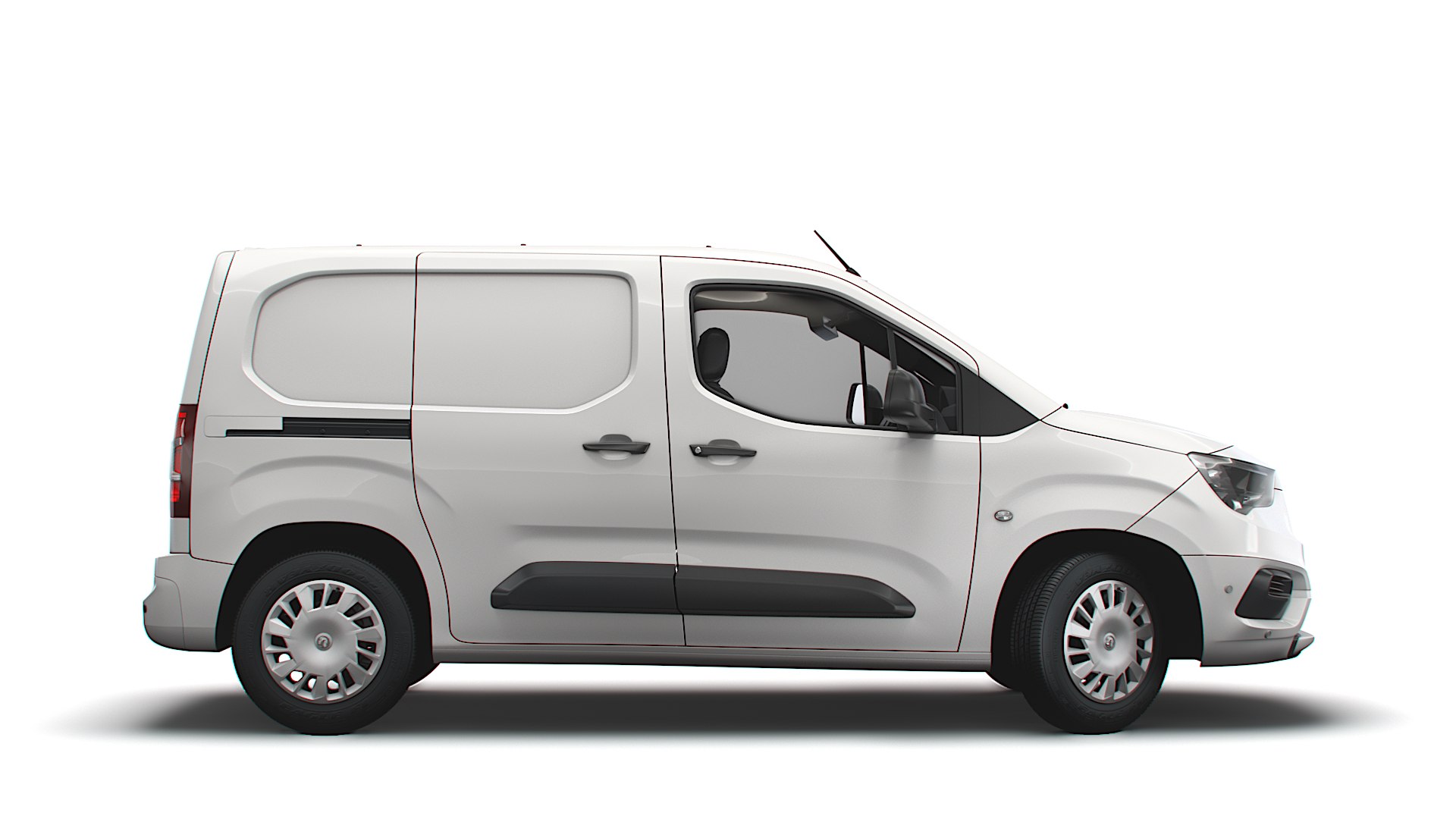 Vauxhall E Combo SWB Limited Van 2022 3D model TurboSquid 1924812