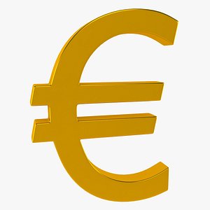 monetary symbol 3d model