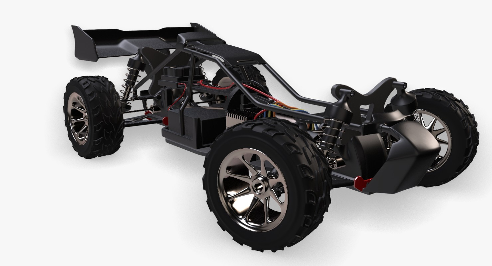 Remote control clearance car suspension