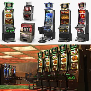 casino slot machines 3D model