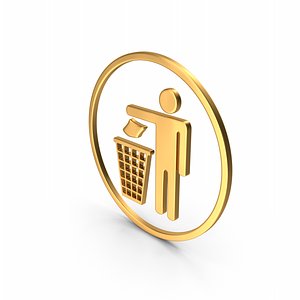 Do Not Litter 3D model