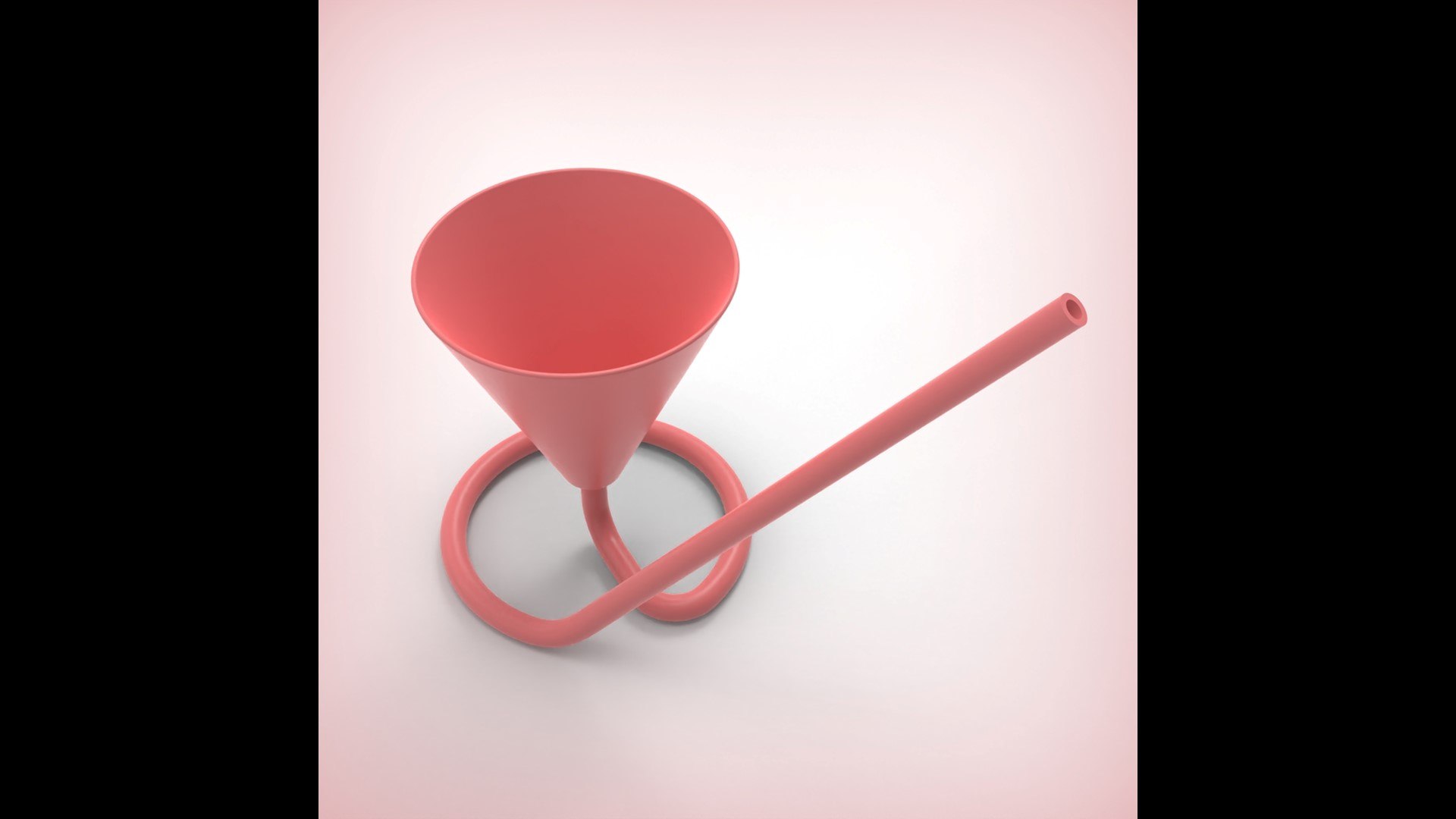 3D Mocktail Glass With Inbuilt Straw - TurboSquid 2288258
