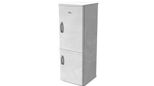 3d fridge kitchen model