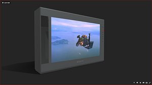CRT TV Sony Trinitron 3D model
