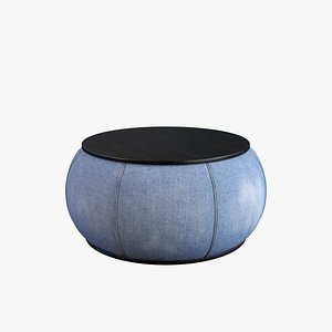 coffee table denim 3D model