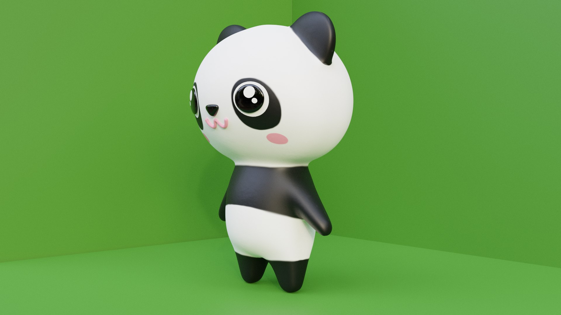 modèle 3D de Panda de Minecraft - TurboSquid 2089586