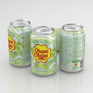Beverage Can Chupa Chups Melon Cream 330ml 2020
