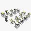 Pure Strength collection Technogym, full set 16 gym items