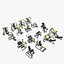Pure Strength collection Technogym, full set 16 gym items
