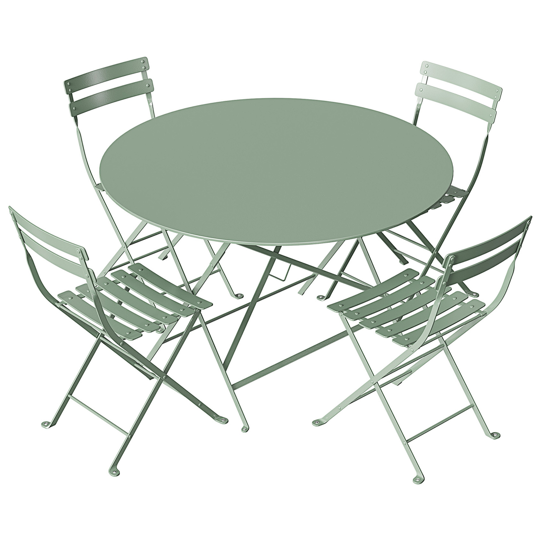 Fermob Bistro set 1 3D TurboSquid 1729575