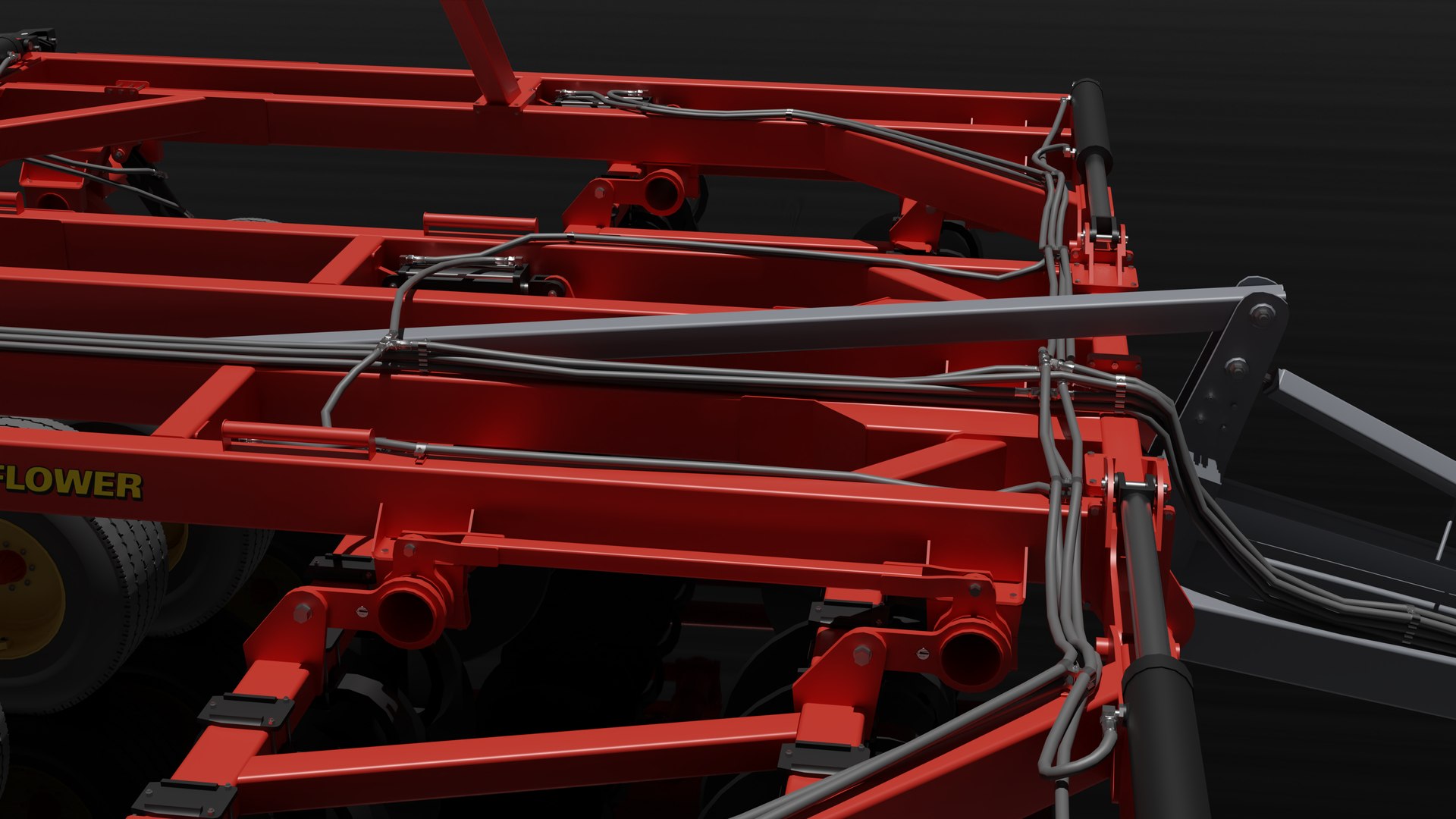 4630 Sunflower 13 Shank Disc Ripper 3D Model - TurboSquid 1900101