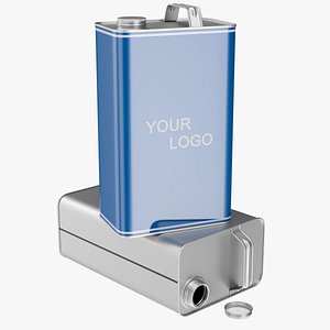 5 Litre Rectangular Tin