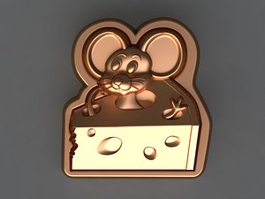 mouse mold hand 3D