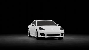 Porsche Panamera Turbo 2010 3D model
