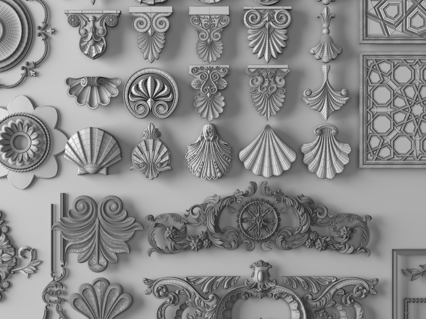 Ornate Classical White Plaster Ornaments Collection 3D Model 3D https://p.turbosquid.com/ts-thumb/Fy/X2Bgi4/O9/wire_006/jpg/1781665306/1920x1080/fit_q87/d17c2cf37ec1254518b8e93b845a7f5dd5674dbf/wire_006.jpg