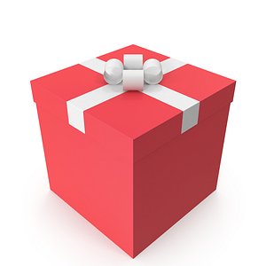gift box 3D model