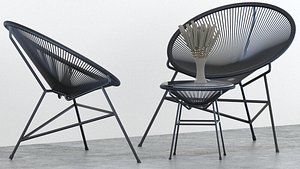 3D model chair outdoor chairoutdoor