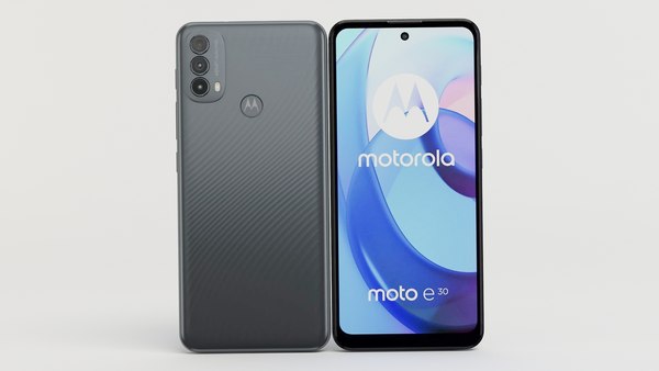 Motorola Moto E30 3D