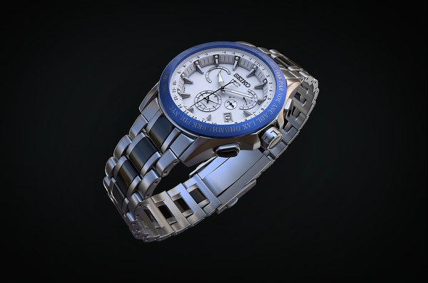 3D model quartz watch seiko astron - TurboSquid 1423088