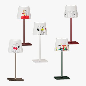 Zafferano Poldina x Peanuts table lamp