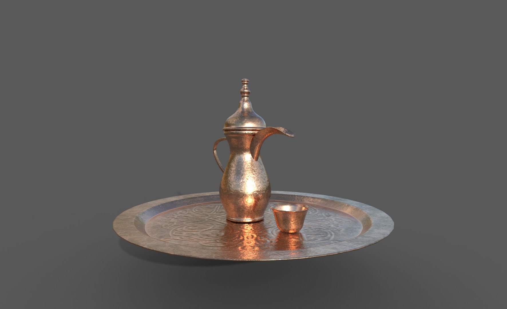 Arabic coffee pit 3D - TurboSquid 1579964