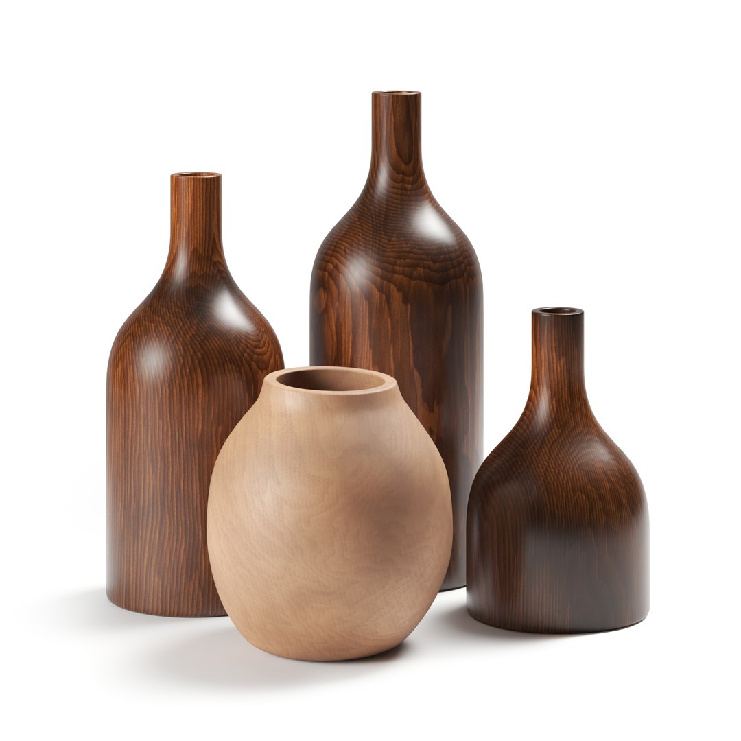 Set Vases 3D Model - TurboSquid 1503426