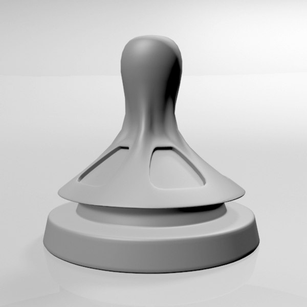 3D Baby Bottle Nipple 02 TurboSquid 1941017