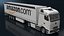 Mercedes Electric Truck with Amazon Trailer