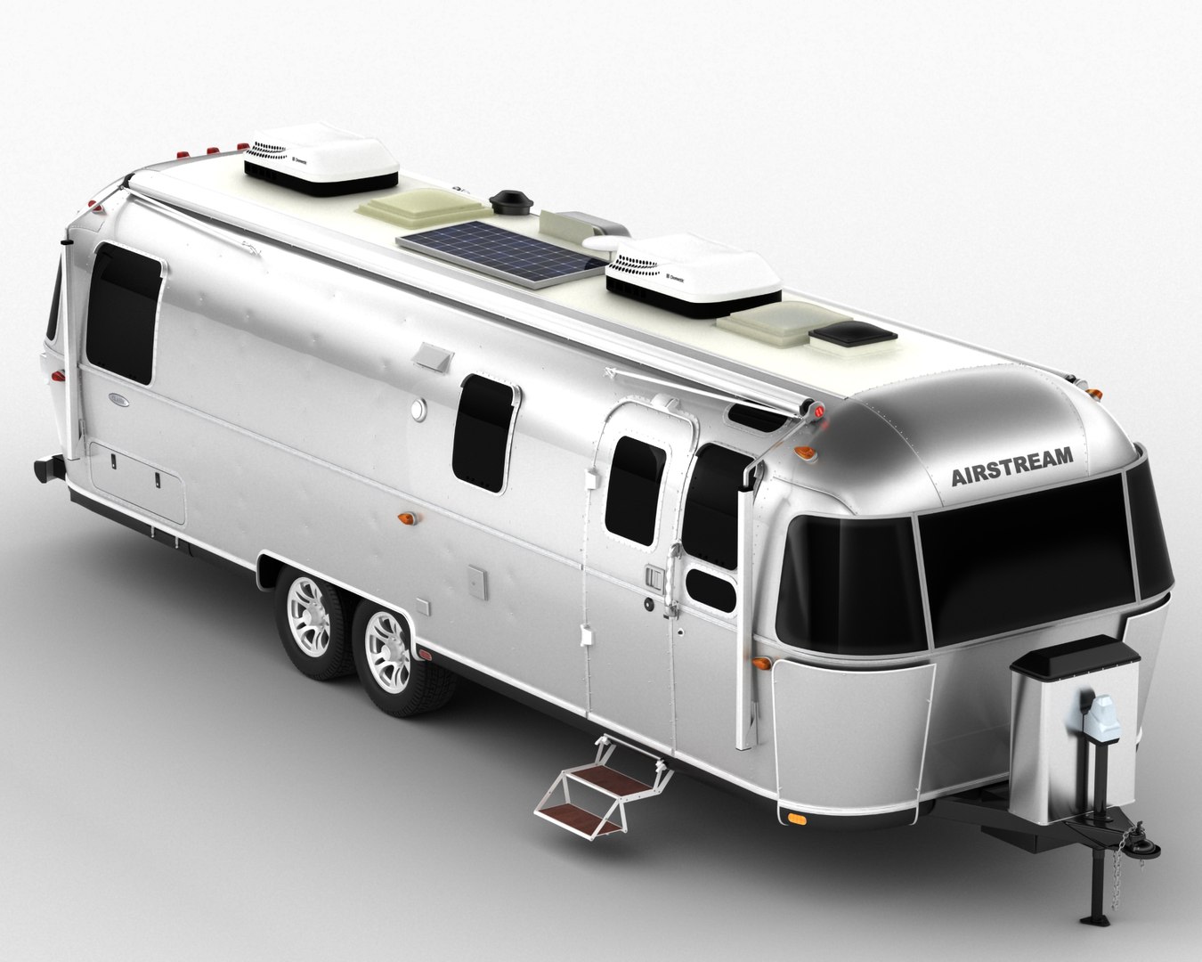 3D Classic Travel Living Trailer 30RB Airstream Model - TurboSquid 2182113