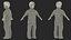 Dwarf Man Wearing Casual Clothes A-pose