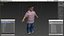 Dwarf Man Wearing Casual Clothes A-pose