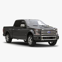 Ford F-150 SuperCrew 2015 Simple Interior