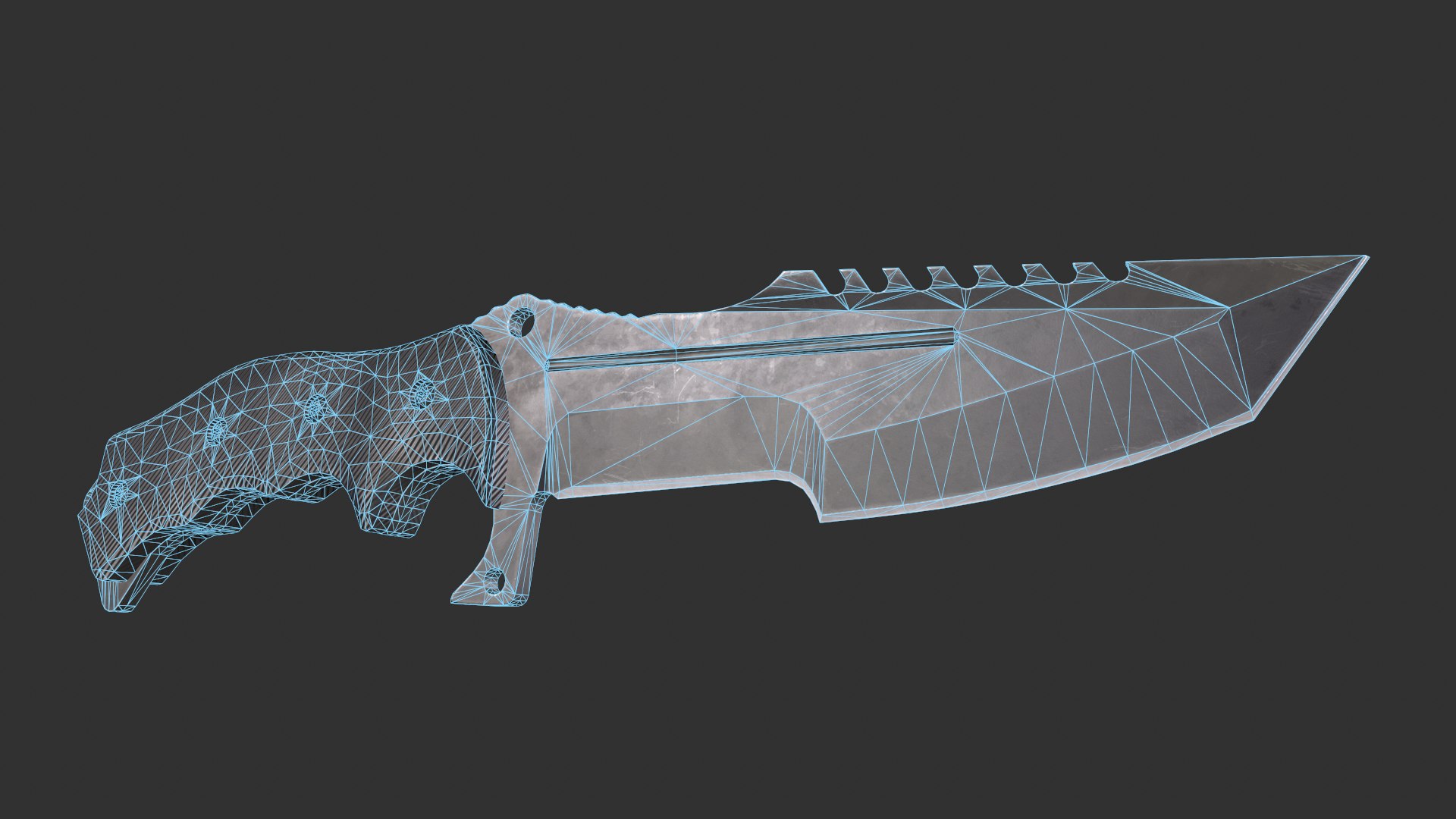 Huntsman Tactical Knife 3D model https://p.turbosquid.com/ts-thumb/Fz/8wJ53G/cf/huntsman_tactical_knife_002/png/1681017139/1920x1080/fit_q87/d42445724b7e33a5ff27f5f101e4fdd972d3faf7/huntsman_tactical_knife_002.jpg