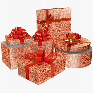 3D set gifts model