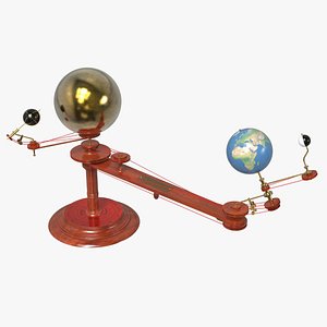 3D model planetarium orrery